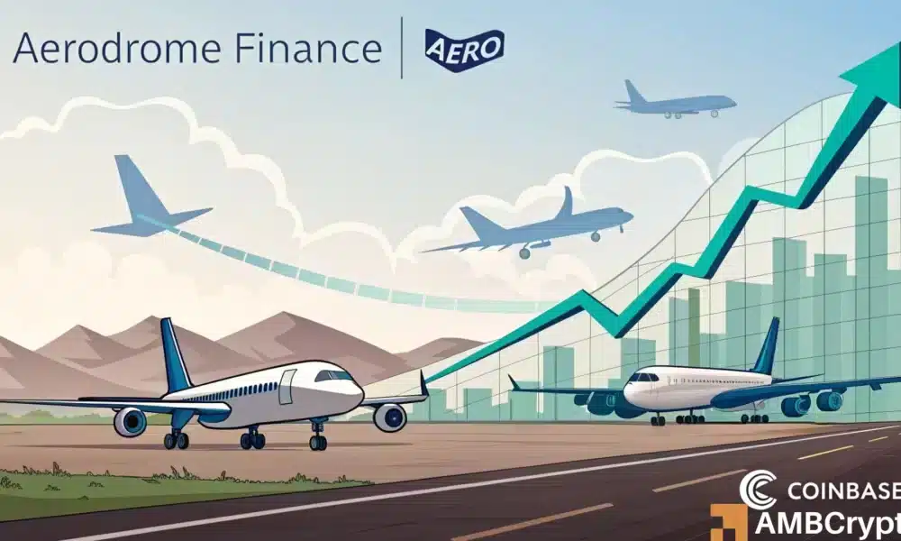 Coinbase just raised AERO\